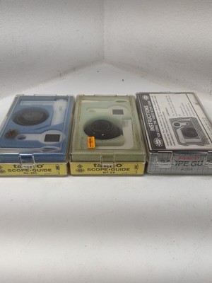 Lot of 3 Vintage Tasco Scope Guides No. 29 & 28 1970 1971 1987  Made In USA