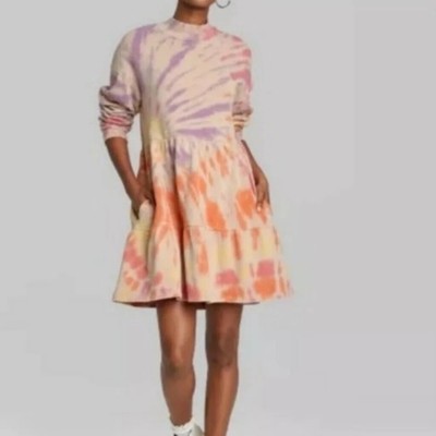 Womens Sweatshirt Dress Wild Fable S/M 