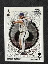 2022 Panini Mosaic Aces Corbin Burnes Milwaukee Brewers A11