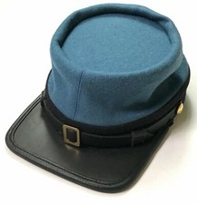 CIVIL WAR CSA CONFEDERATE INFANTRY EARLY WAR KEPI FORAGE CAP HAT-ALL SIZES