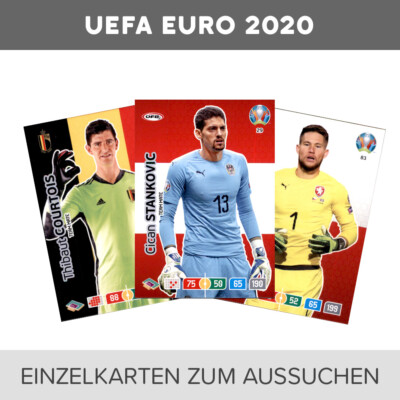 Panini UEFA EURO EM 2020 Adrenalyn XL Trading Cards Karten 1-243 zum aussuchen
