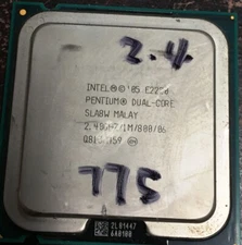 Intel DUAL-CORE2.40GHz/1M/800  SLA8W LGA 775 Processor CPU