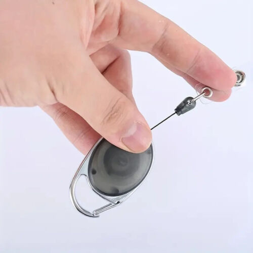 Lanyard ID Card Holder Retractable Card Reel Easily Pull Retractable - Picture 8 of 9
