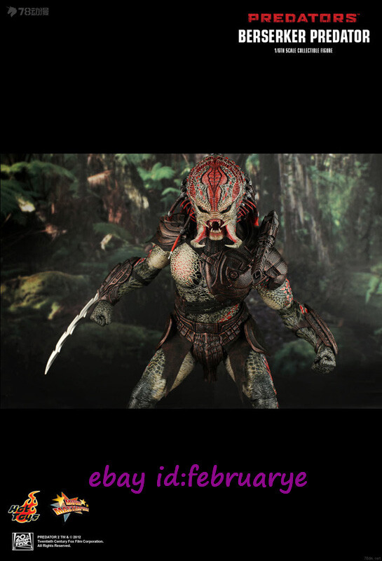 Hot Toys 1/6 Mms130 Predator Berserk Predator Lion Face Predator
