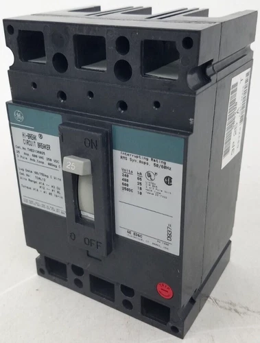 THED136025 GE 25 Amp Circuit Breaker