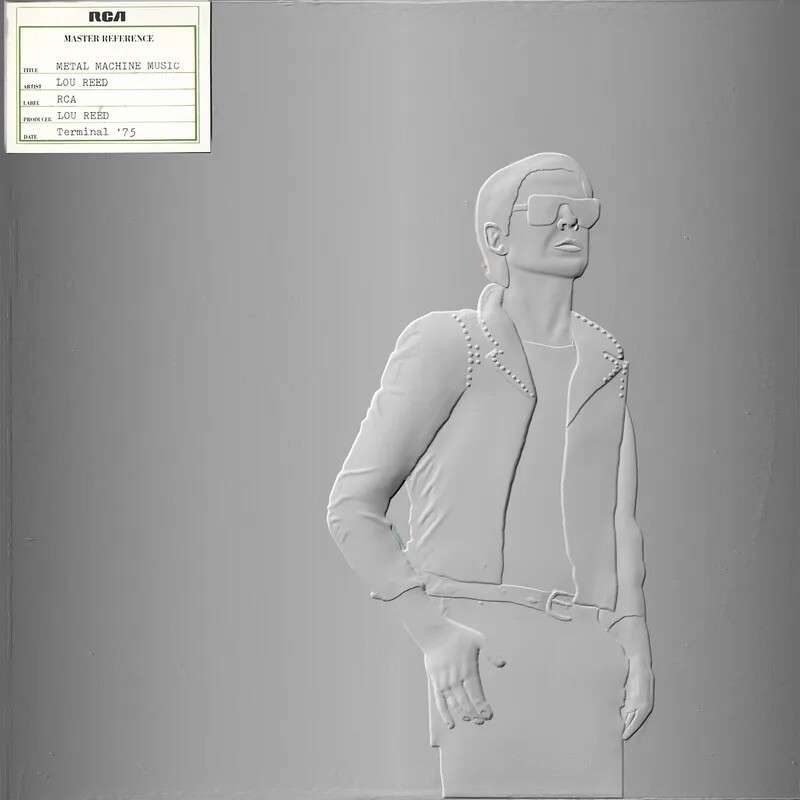 RSD25) Lou Reed Metal Machine Music (50th ANNIV. SILVER 2xLP