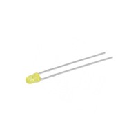 5X L-7104YT Led 3 Mm Gelb 8-30Mcd 34° Front: GewöLbt Kingbright Electronic