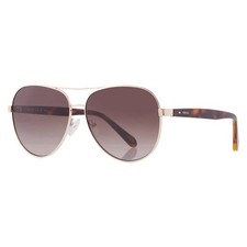 Fossil Brown Gradient Pilot Ladies Sunglasses FOS3150GS 006J/HA 60
