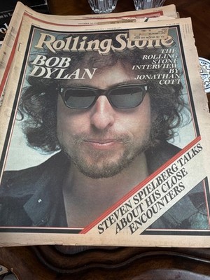 Rolling Stone magazine January 26, 1978 Bob Dylan excellent condition