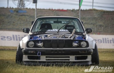 BMW E30 stance cars Sports Car 11x17 Poster