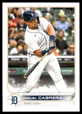 Miguel Cabrera 2022 Topps #194 Tigers MLB READ FREE SHIPPING AutographDen