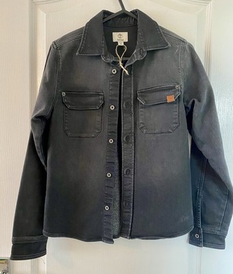 Timberland Kinder Denim Shacket Größe 12 Jahre Overshirt Jacke