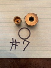 7 Tri Power 2gc Brass Rochester Carb Fittings Rat Rod Street Vintage Tripower