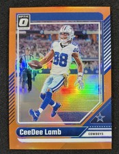 2024 Panini Donruss Optic - CeeDee Lamb #53 Orange Prizm /249 Cowboys