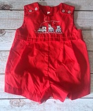 Vintage Baby Romper 3 months Baby Outfit Red Tag 90s K