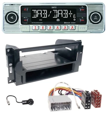 Dietz Bluetooth MP3 DAB USB Autoradio für Chrysler PT Cruiser 300C Dodge Jeep Co - Bild 1 von 4
