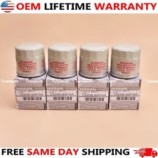 Genuine OEM 4 Pack 15208-65F00 15208-65F0A Engine Oil Filter for Nissan Infiniti