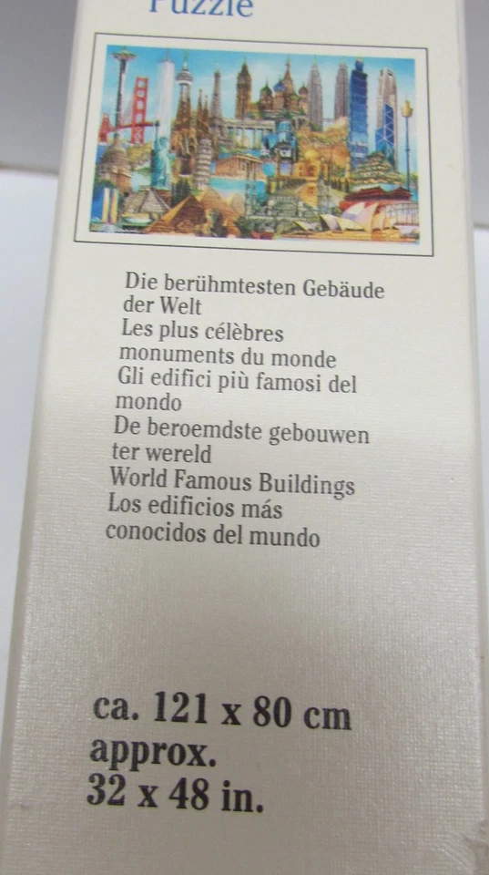 Puzzle 3000 Teile Ravensburger DIE BERÜHMTESTEN GEBÄUDE DER WELT komplett (L1) - Bild 3 von 4