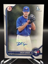 2022 Bowman - Paper Prospect Autographs Zach Logue #PPA-ZL (AU, RC)
