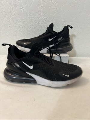Nike Air Max 270 Black White Mens 9.5 2018 AH8050-002 Low Top