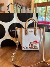 Kate Spade x Disney Chip N Dale Ella Mini Tote Crossbody Purse - Limited Edition