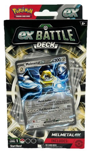 Pokémon 2024 Pokémon TCG Melmetal EX Battle Deck