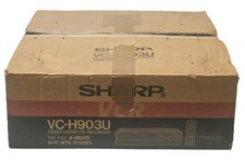 Sharp VC-H903U Video Cassette Recorder - Complete In Box