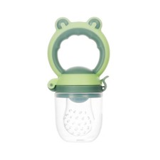 Fruit and Vegetable Bite Bag for Babies, Silicone and PP, Easy Grip Design
