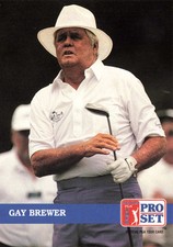 Gay Brewer #246 1992 Pro Set PGA Tour PGA Golf