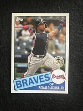 2020 Topps - 1985 Topps Baseball Ronald Acuña Jr. #85-12 Atlanta Braves