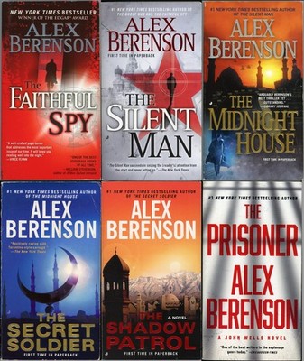 John Wells CIA Spy Thriller Lot of 6 Paperback by Alex Berenson