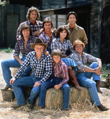 Roger Wilson Richard Dean Anderson on 7 Brides For 7 Brothers 1982 Old Photo 1