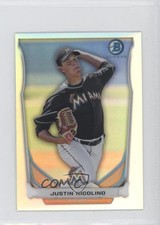 2014 Bowman Scout Top 5 Prospects Mini Chrome Refractors Justin Nicolino 0l1