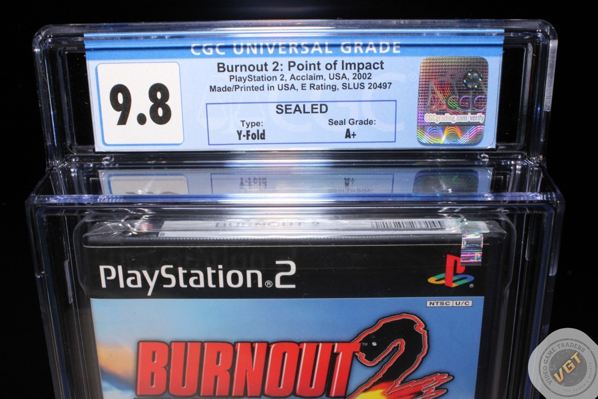 Burnout 2: Point of Impact (Sony PlayStation 2, 2002) for sale