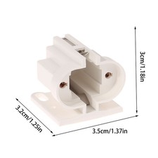 H Tube U Tube G23 Lamp Socket Plug-in Base Two-pin Plug-in Tube Lamp Tube Socket