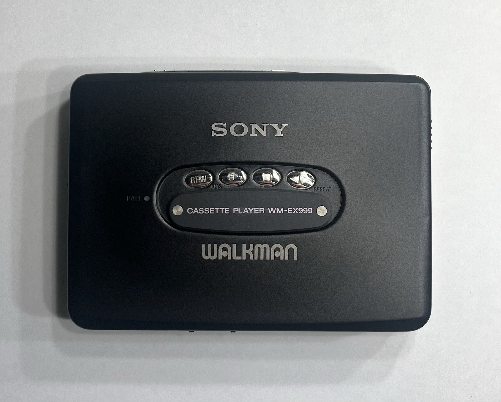 Sony Walkman WM-EX999 Black Cassette Player Reverse Dolby Remote | Tested Works