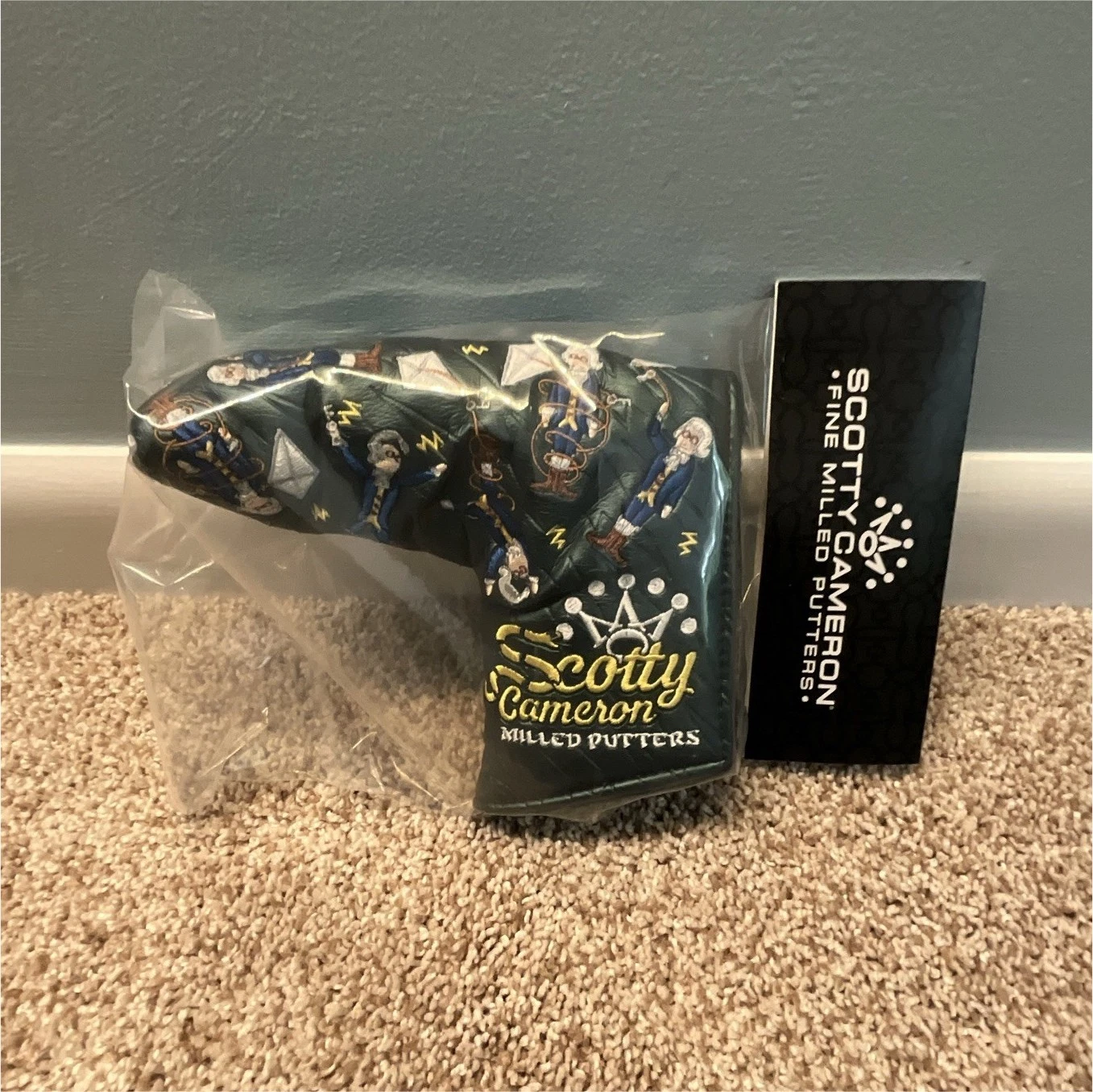 Scotty Cameron 2026 Open Championship Spark of Independence Headcover