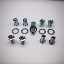 Kettenblattschrauben extralang Set 2-fach Kurbeln Kettenblatt Fixie Singlespeed