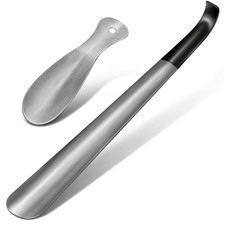 Velette 16.5 Long Shoe Horn Long Shoe Handle for Boots 7.5 Travel Shoe Hel