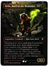 Bello, Bard of the Brambles (Borderless) FOIL NM BLC Commander: Bloomburrow MTG