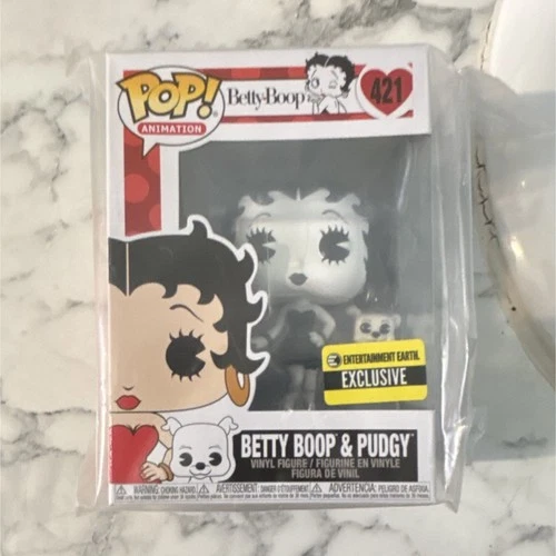 Funko Pop! Animation: Betty Boop & Pudgy #421 Entertainment Earth Exclusive