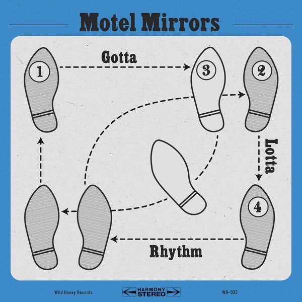 Motel Mirrors Gotta Lotta Rhythm 12"" vinyl Europe Wild Honey 2019 1 sided EP