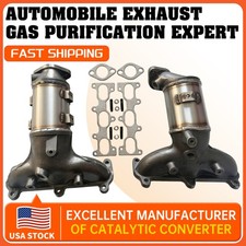 2x Front Pair Catalytic Converter For 2007-2009 Hyundai Santa Fe 2.7l V6 Epa 2x Front Pair Catalytic Converter For 2007-2009 Hyundai Santa Fe 2.7l V6 Epa