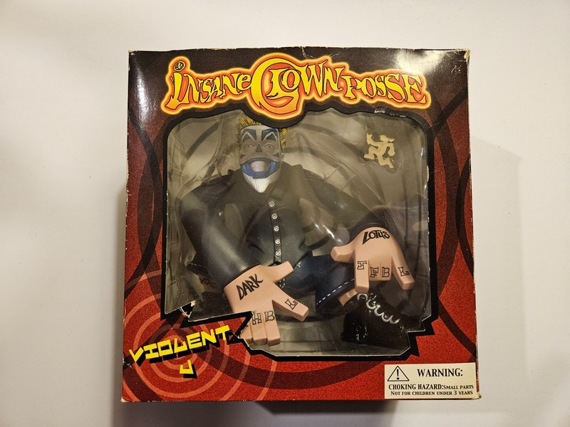 Insane Clown Posse 2003 Sota Violent J Figure Shelf Wear ICP Psychopathic Ninja
