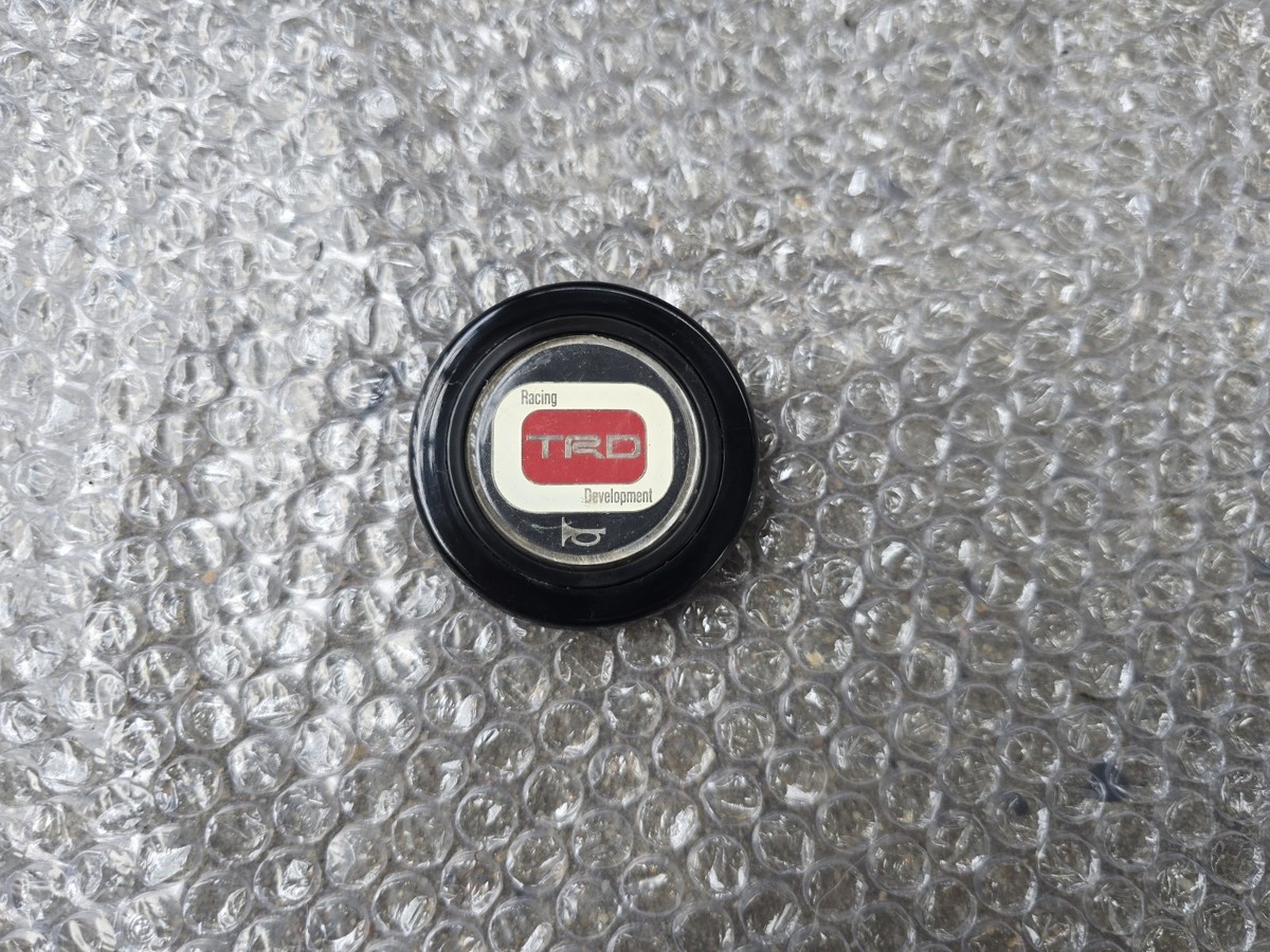 TRD Tosco HORN BUTTON GREAT GENUINE PART TOYOTA AE86 Ae92 MR2 SW20