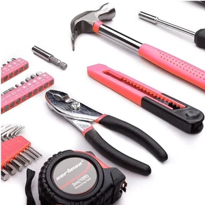 39-Piece Ensemble d'outils combinés pour la maison Handyman Repair Toolbox