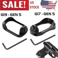 Anodized Aluminum Flared Magwell For Glock 19 Gen 5 G19 For Glock 17 Gen 5 G17