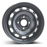 "Stahlfelge FüR Ford Fiesta 5 5,5J14\" 4X108 37,50 63,40 Alcar 6355 Black"