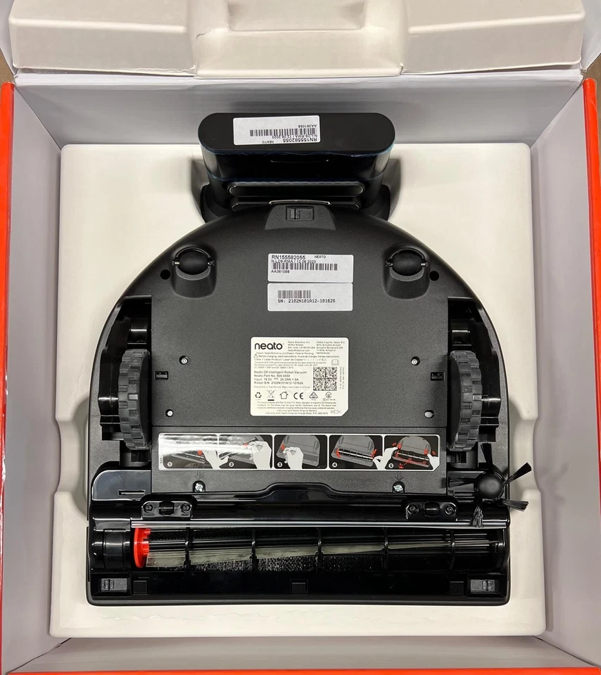 Neato Robotics D9 Saugroboter – Lasergesteuerte Navigation, HEPA-Filter, 120 Min - Bild 4 von 4