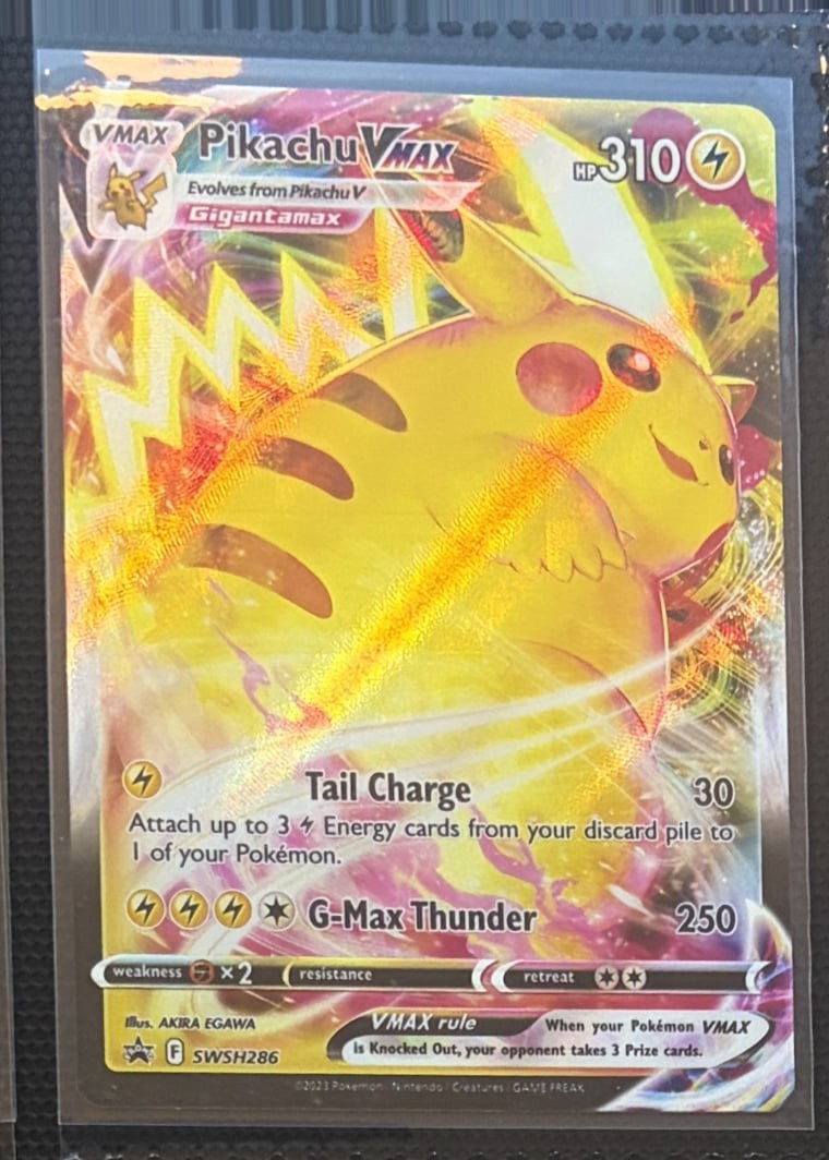 Pikachu VMAX SWSH286 Sword & Shield Promo Pokemon English Card NM